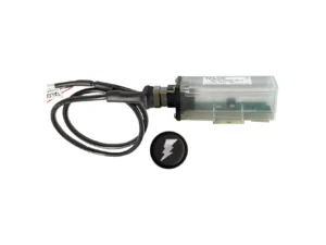 TALOS Remote Housing Lightning Detection System w/10' Cable - Black Round Indicator w/Translucent Housing