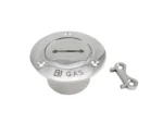 Whitecap Pipe Deck Fill w/Key - 2" Pipe (Gas)