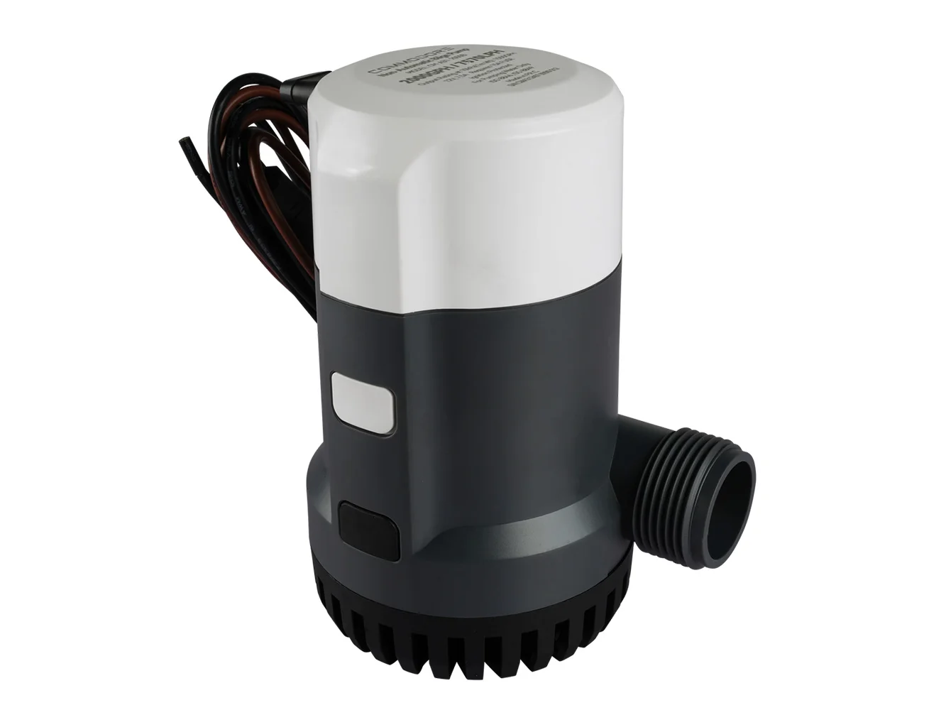 Commodore 2000 GPH Non-Automatic Bilge Pump - 12V