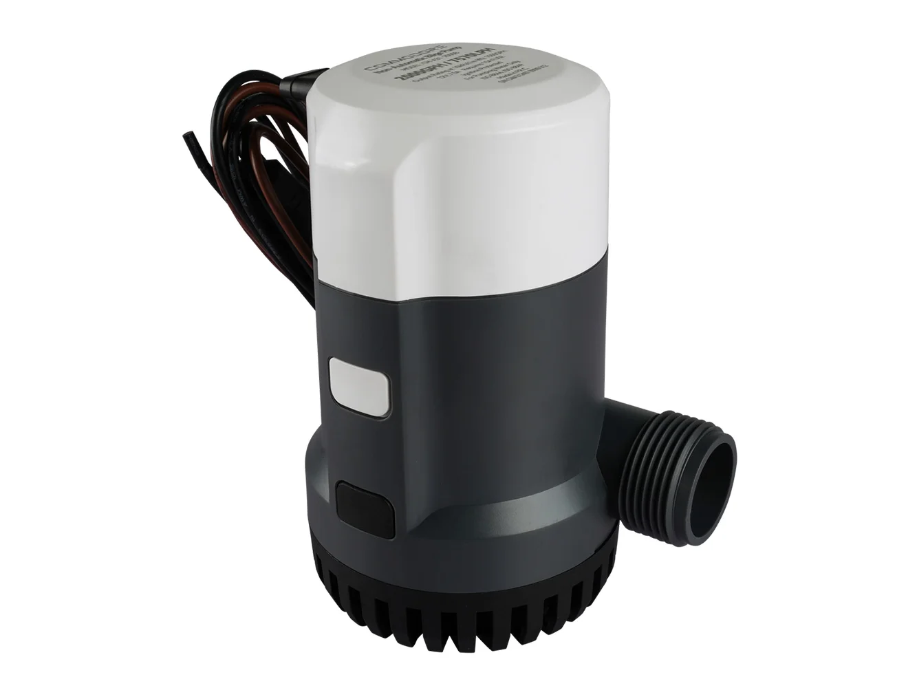 Commodore 2000 GPH Automatic AMP Sensor Bilge Pump - 12V