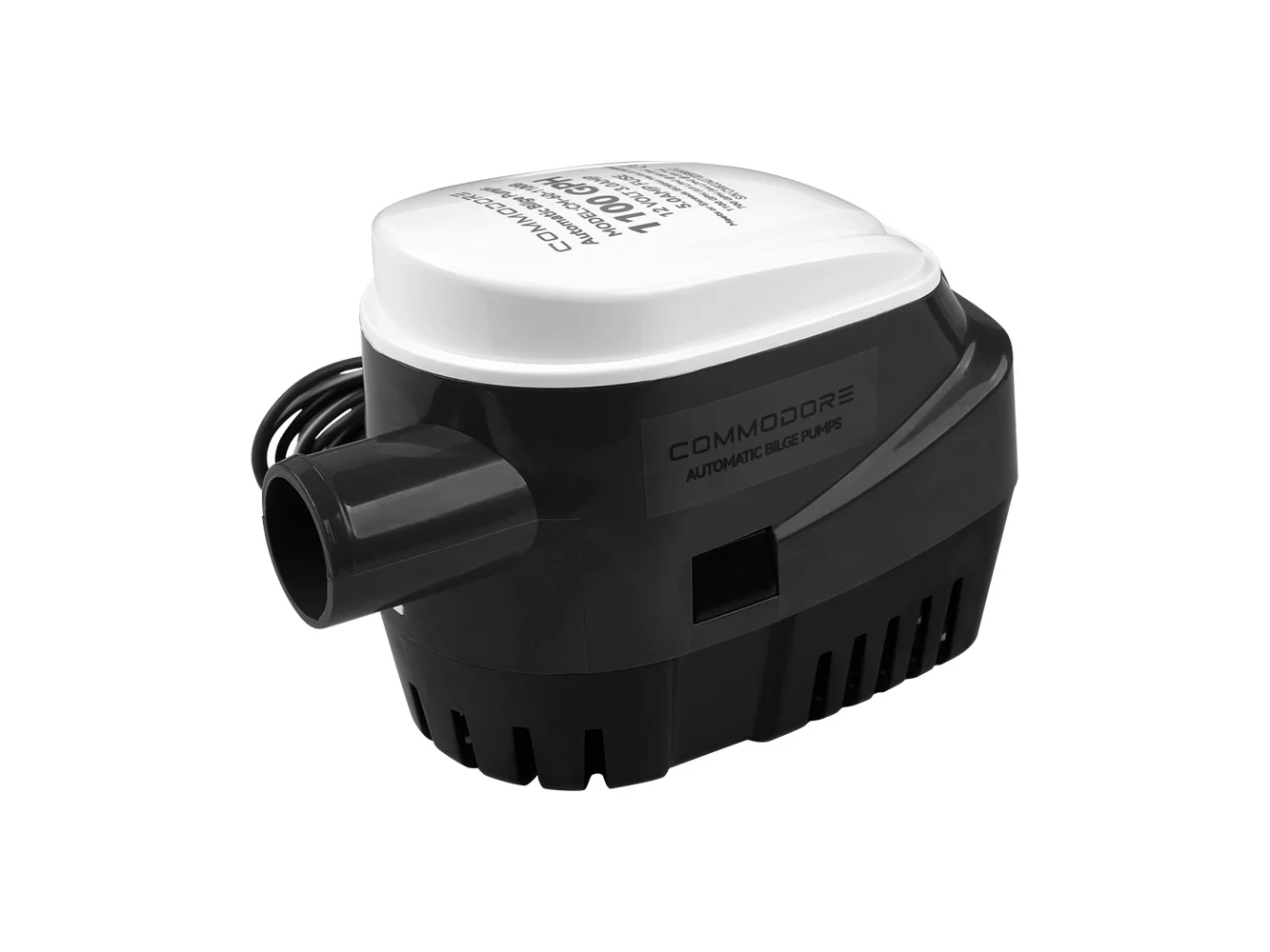 Commodore 1100 GPH 60 Series Automatic Bilge Pump - 12V