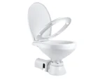 Commodore Electric Marine Toilet - Rear Macerator - Regular Size