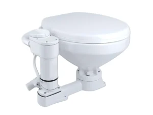 Commodore Electric Marine Toilet - Twist Flush - Regular Size