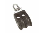 Barton Size 1 30mm Plain Bearing Pulley Block Double w/Swivel