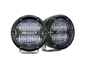 RIGID Industries 360-Series 4" LED SAE Fog Beam - White - Set of 2
