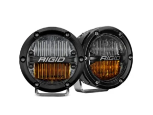RIGID Industries 360-Series 4" LED SAE Fog Beam - Yellow/White - Set of 2