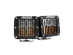 RIGID Industries D-Series LED SAE Fog Beam - Yellow/White - Set of 2