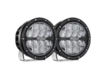 RIGID Industries 360-Series RGBW 6" Offroad Lamp Drive Beam w/RGBW Backlight Pods - Set of 2