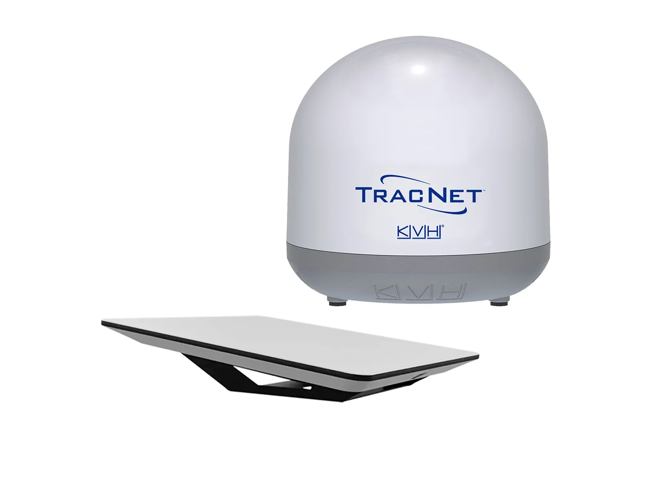 KVH HP Starlink Flat Panel Terminal Kit w/o Router & Ethernet Adapter w/TracNet Coastal 5G/WiFi Compact Terminal
