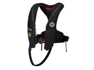 Mustang Atlas 190 DLX Open Ocean Inflatable PFD - Black