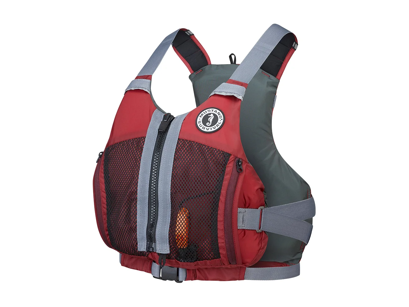 Mustang Women's Destiny Foam Vest - S/M - Merlot