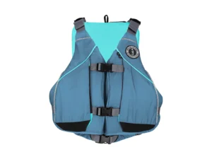 Mustang Women's Moxie Foam Life Vest - M/L - Slate/Aqua