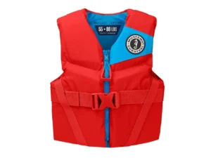 Mustang Youth REV Foam Life Vest - Imperial Red