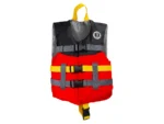 Mustang Child Livery Foam Vest - Red/Black