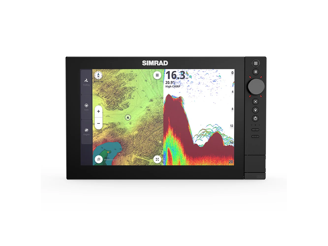 Simrad NSS4-12 12" Combo w/U.S. C-MAP