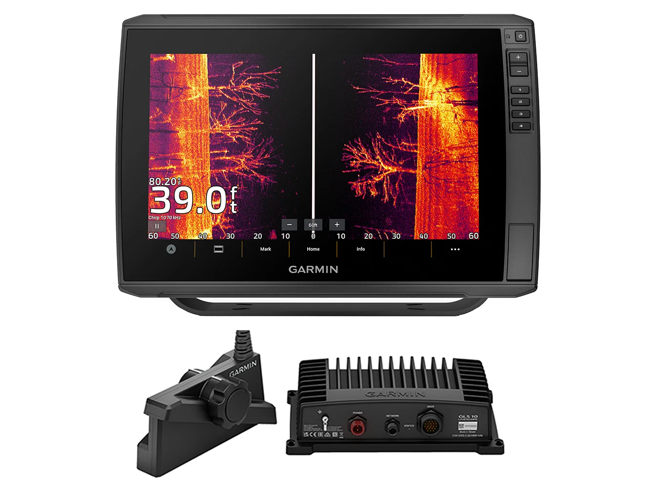 Garmin ECHOMAP™ Ultra 2 12" LiveScope™ Plus Bundle