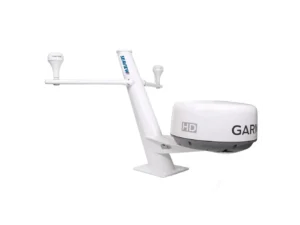 Seaview 30" Tapered Closed Dome Aft Leaning Radar Mount w/Removable Spreaders & 10x10 Base Plate