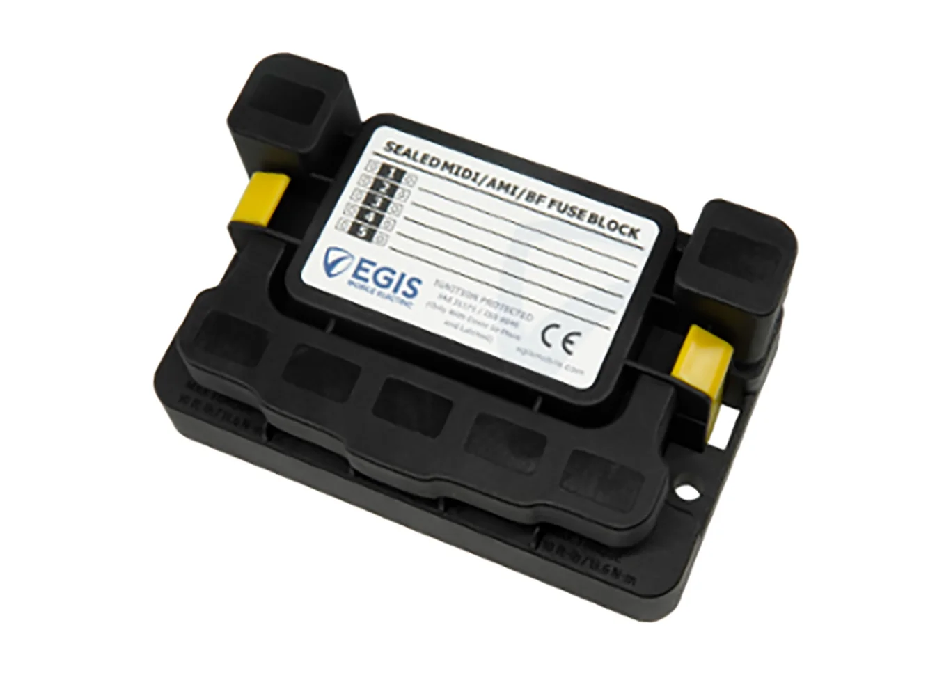 Egis MIDI 5x Fuse Block w/Sealed Cover