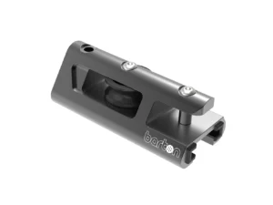 Barton 32mm End Stop & Becket Genoa Car Track - Black