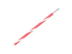 Pacer 14 AWG Gauge Striped Marine Wire 500' Spool - Red w/White Stripe