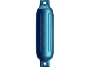 Polyform G-1 Twin Eye Fender 3.5" x 12.8" - Metallic Blue