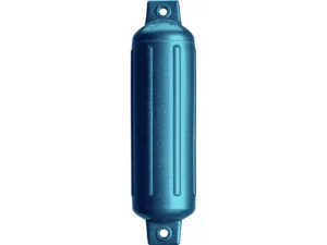 Polyform G-2 Twin Eye Fender 4.5" x 15.5" - Metallic Blue