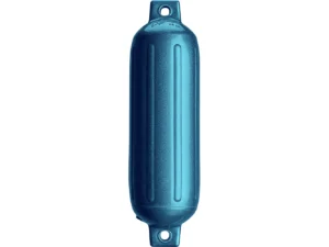 Polyform G-3 Twin Eye Fender 5.5" x 19" - Metallic Blue