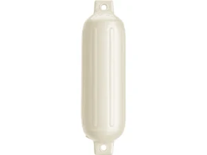 Polyform G-3 Twin Eye Fender 5.5" x 19" - Metallic White