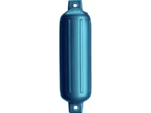 Polyform G-4 Twin Eye Fender 6.5" x 22" - Metallic Blue