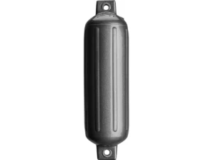 Polyform G-4 Twin Eye Fender 6.5" x 22" - Metallic Graphite