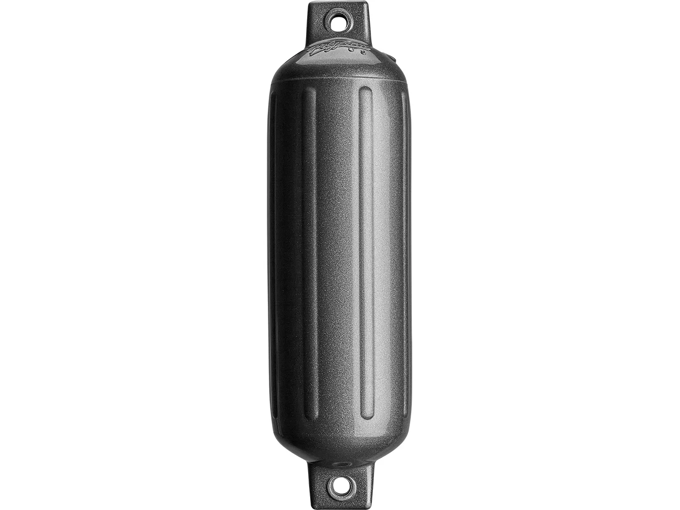 Polyform G-4 Twin Eye Fender 6.5" x 22" - Metallic Graphite