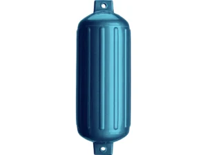 Polyform G-6 Twin Eye Fender 11" x 30" - Metallic Blue