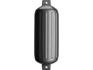 Polyform G-6 Twin Eye Fender 11" x 30" - Metallic Graphite
