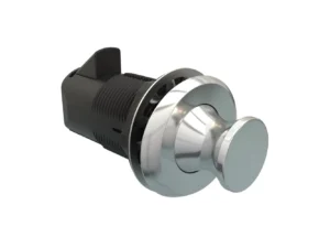 Southco Push To Close Latch Point - Chrome