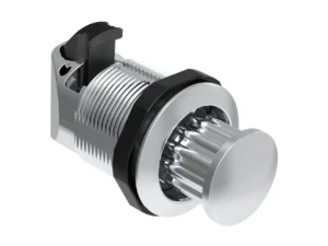 Southco Push To Close - Chrome
