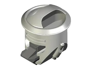 Southco Novibra Push To Close - Chrome