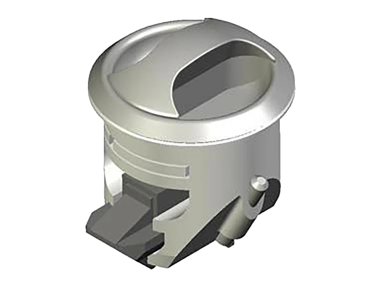 Southco Novibra Push To Close - Chrome