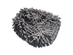 Presta Grey Microfiber Wash Mitt