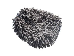 Presta Grey Microfiber Wash Mitt
