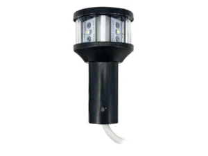 Seaview 12V C5 Certified Round 3nm LED Combo Masthead All-Round Light - Black