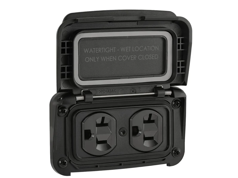 Scanstrut Ventura Series Dual AC Outlet - 125V - 20A