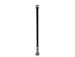 Seaview 24" Manually Folding Light Post w/316 Stainless Steel Base & LTBLED12C5 Navigation Light - Black