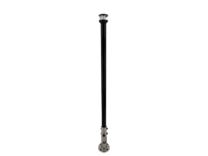 Seaview 24" Manually Folding Light Post w/316 Stainless Steel Base & LTBLED12C5 Navigation Light - Black