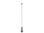 Seaview 24" Manually Folding Light Post w/316 Stainless Steel Base & LTBLED12C5 Navigation Light - White