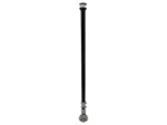 Seaview 36" Manually Folding Light Post w/316 Stainless Steel Base & LTBLED12C5 Navigation Light - Black