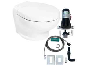Thetford Nano Eco Compact Toilet Raw Water Kit w/Inlet Pump - 12V