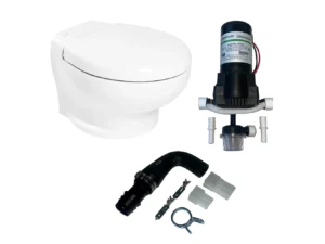 Thetford Nano Eco Compact Toilet Raw Water Kit w/Inlet Pump - 24V