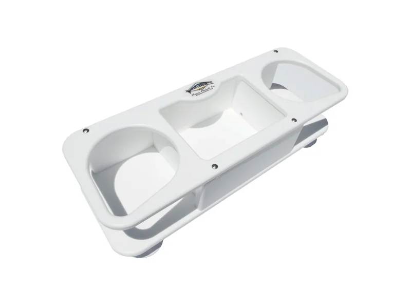 Deep Blue Marine MB-2 Double Cup Holder w/Suction Cups