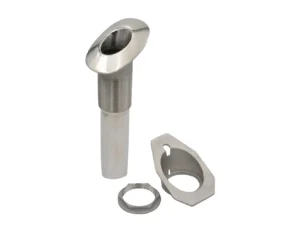 C.E. Smith Screwless Flush Mount Rod Holder - 30 Degree - Black Liner - No Logo