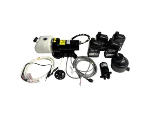 Uflex MasterDrive Steering System - Single Station Retrofit Kit - MasterDrive 40cc Tilt Mount Helm & UPMD Power Unit (No Cylinders Included)
